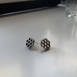 Mignon Faget Honeycomb Earrings